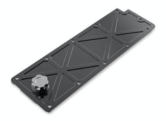 Holley 241-362 VALLEY COVER TRUSSED SATN BLK W/OIL FILL