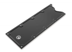 Holley 241-369 VALLEY COVER TRUSSED SATN BLK W/OIL FILL