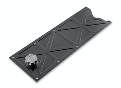 Holley 241-369 VALLEY COVER TRUSSED SATN BLK W/OIL FILL
