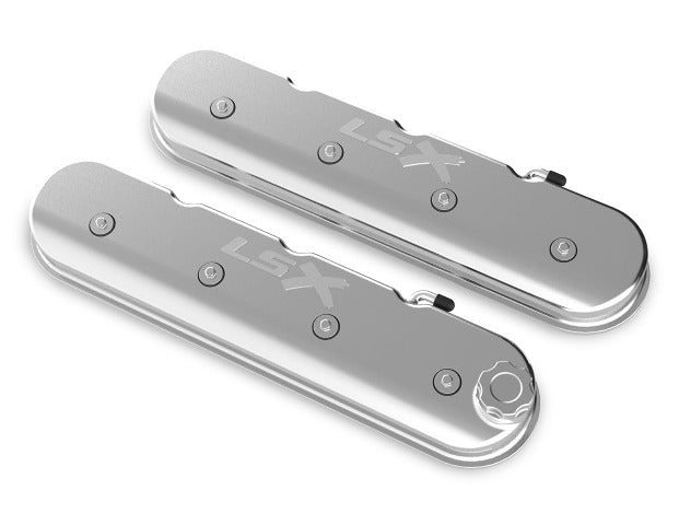 Holley 241-406 GM TALL LS WITH LSX LOGO VALVE COVER