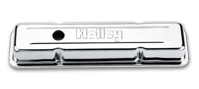 Holley 241-80 VALVE COVER - HOLLEY CHROME