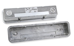 Holley 241-82 VALVE COVER, M/T SBC, POLISHED
