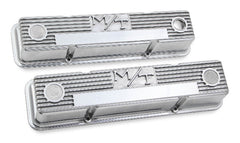Holley 241-82 VALVE COVER, M/T SBC, POLISHED