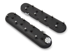 Holley 241-91 VALVE COVER, LS BLACK KRINKLE FINISH