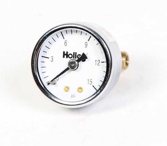 Holley 26-500 0-15PSI FUEL PRESSURE GAUGE