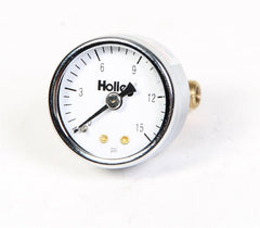 Holley 26-500 0-15PSI FUEL PRESSURE GAUGE