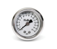 Holley 26-504 FUEL PRESS GAUGE,0-15PSI