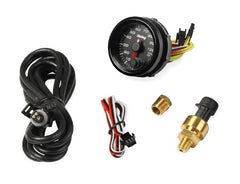 Holley 26-601 2-1/16 HOLLEY OIL PRES GAUGE-BLK
