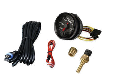 Holley 26-602 2-1/16 HOLLEY WATER TEMP GAUGE-BLK