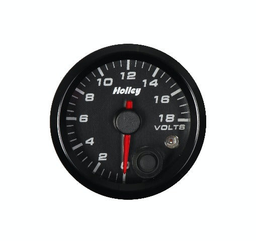 Holley 26-603 2-1/16 HOLLEY VOLT GAUGE-BLK