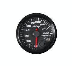 Holley 26-605 2-1/16 HOLLEY TRANS TEMP GAUGE-BLK