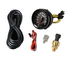 Holley 26-608 2-1/16 HOLLEY FUEL PRES GAUGE-BLK