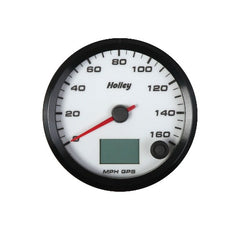 Holley 26-612W 3-3/8 HOLLEY 160 GPS SPEEDO-WHT
