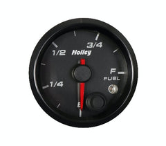 Holley 26-614 2-1/16 HOLLEY FUEL LEVEL GAUGE-BLK