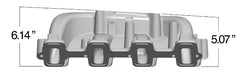 Holley 300-129BK INTAKE MANIFOLD, LS3 DUAL PLANE - BLACK