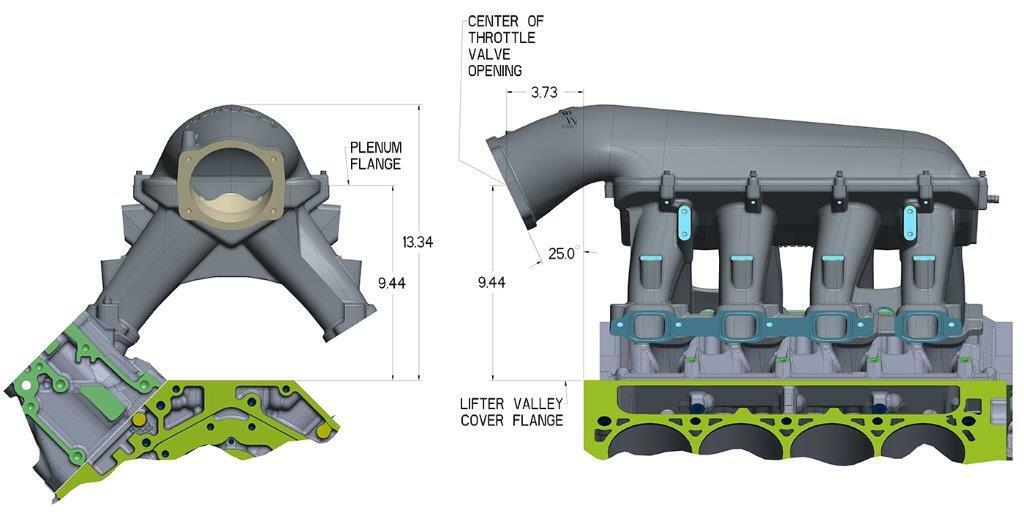 Holley EFI Engine Intake Manifold 300-143