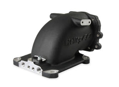 Holley EFI 300-240FBK INTAKE ELBOW, FORD THROTTLE TO 4150, BLK