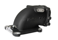 Holley EFI 300-240FBK INTAKE ELBOW, FORD THROTTLE TO 4150, BLK