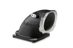 Holley EFI 300-248BK INTAKE ELBOW, BLACK GM LS 4500 FLANGE