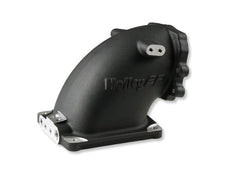 Holley EFI 300-249BK INTAKE ELBOW, BLACK FORD 5.0L 4500 FLNGE