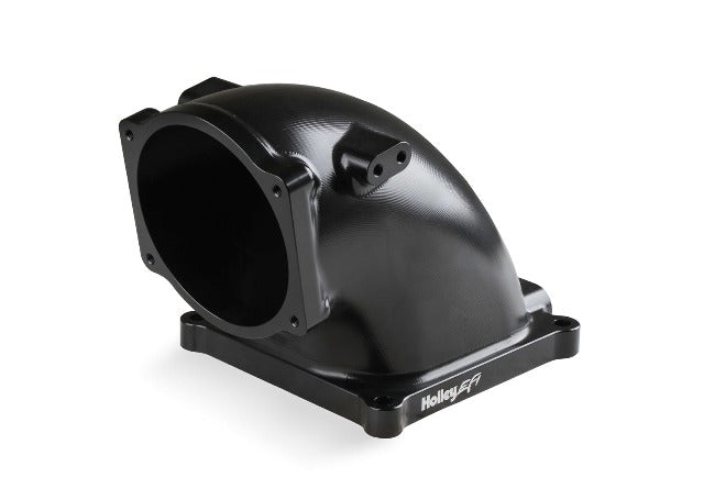 Holley EFI 300-253BK KIT, BILLET ELBOW GM LS TO 4500 BLACK