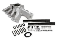 Holley 300-255 INTAKE MNFLD CATHEDRAL SPLIT SGL-PLN EFI