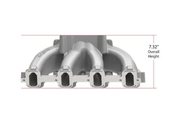 Holley 300-256BK INT MNFD CATHEDRAL SPLIT SGL-PLN CARB-BL