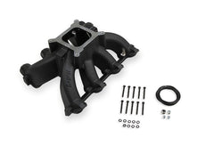 Holley 300-256BK INT MNFD CATHEDRAL SPLIT SGL-PLN CARB-BL