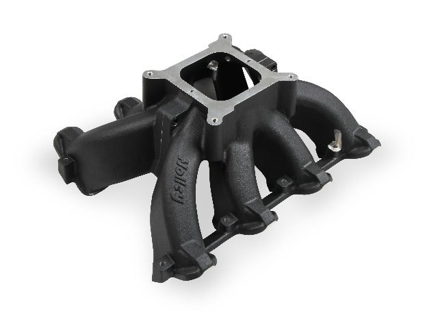 Holley 300-256BK INT MNFD CATHEDRAL SPLIT SGL-PLN CARB-BL
