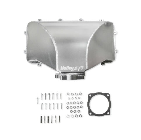 Holley EFI 300-280 KIT, SIDE THROT LID 95MM SILVER FORD