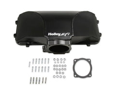 Holley EFI 300-281 KIT, SIDE THROT LID 95MM BLACK FORD