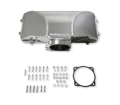 Holley EFI 300-282 KIT, SIDE THROT LID 105MM SILVER FORD