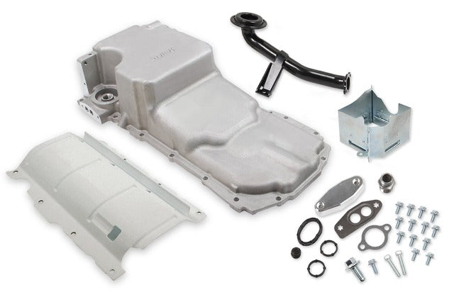 Holley 302-22 OIL PAN, LT DRAG RACE, AS CAST