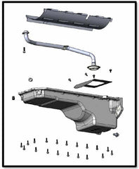 Holley Chevrolet, Dodge, GMC, Plymouth... Engine Oil Pan 302-76BK