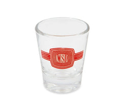 Holley 36-479 2 OZ SHOT GLASS W/ VINTAGE MSD LOGO