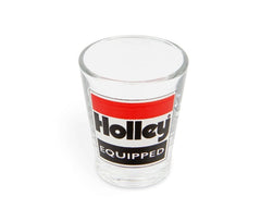 Holley 36-487 2 OZ SHOT GLASS W/HOLLEY EQUIPPED LOGO