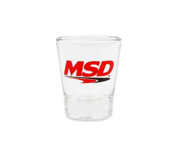 Holley 36-492 2 OZ SHOT GLASS W/ MODERN MSD LOGO