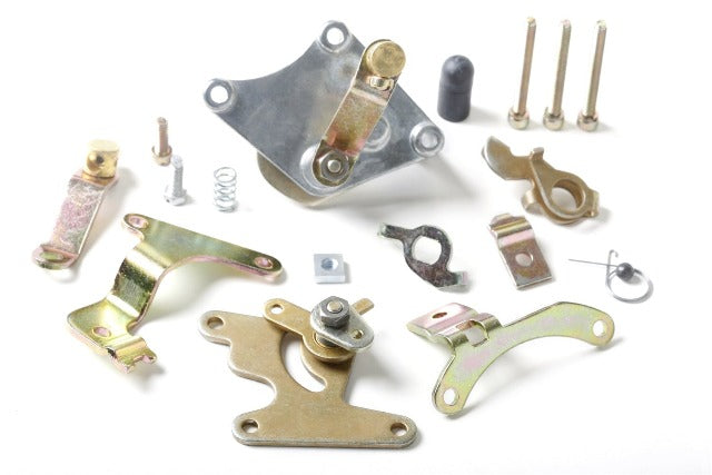 Holley 45-225SA HAND CHOKE KIT - ALUMINUM  (POLISHED)