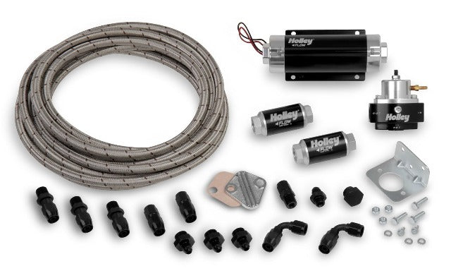 Holley EFI 526-1 FUEL KIT (PERFORM-O-FLEX HOSE, HP BILLET