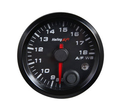 Holley EFI 534-215 2-1/16 WIDE BAND A/F GAUGE, 8.5-18, BLAC