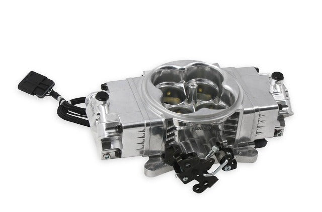 Holley EFI 534-240 THROTTLE BODY, STEALTH 2X4 POLISHED