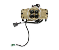 Holley EFI 550-1013 TERM X MAX STEALTH 4150,4 INJ,GOLD,TRANS