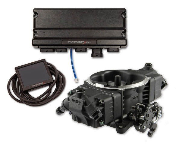 Holley EFI 550-1015 TERM X MAX STEALTH 4150,8INJ,BLACK,TRANS