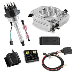 Holley Sniper EFI SNIPER 2 3.5" PDM KIT, POLISHED, SBC IGN PN. 550-510-3PX-SBC