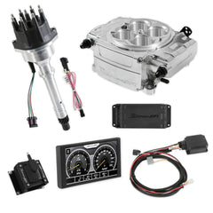 Holley Sniper EFI SNIPER 2 5" PDM KIT, POLISHED, SBC IGN PN. 550-510-5PX-SBC