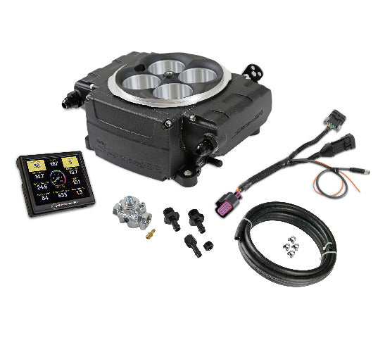 Holley Sniper EFI 550-511-3AE SNIPER 2 EFI UPGRADE KIT W/ REGULATOR - BLACK