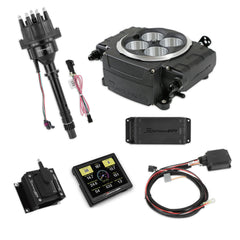 Holley Sniper EFI SNIPER 2 3.5" PDM KIT, BLACK, SBC IGN PN. 550-511-3PX-SBC