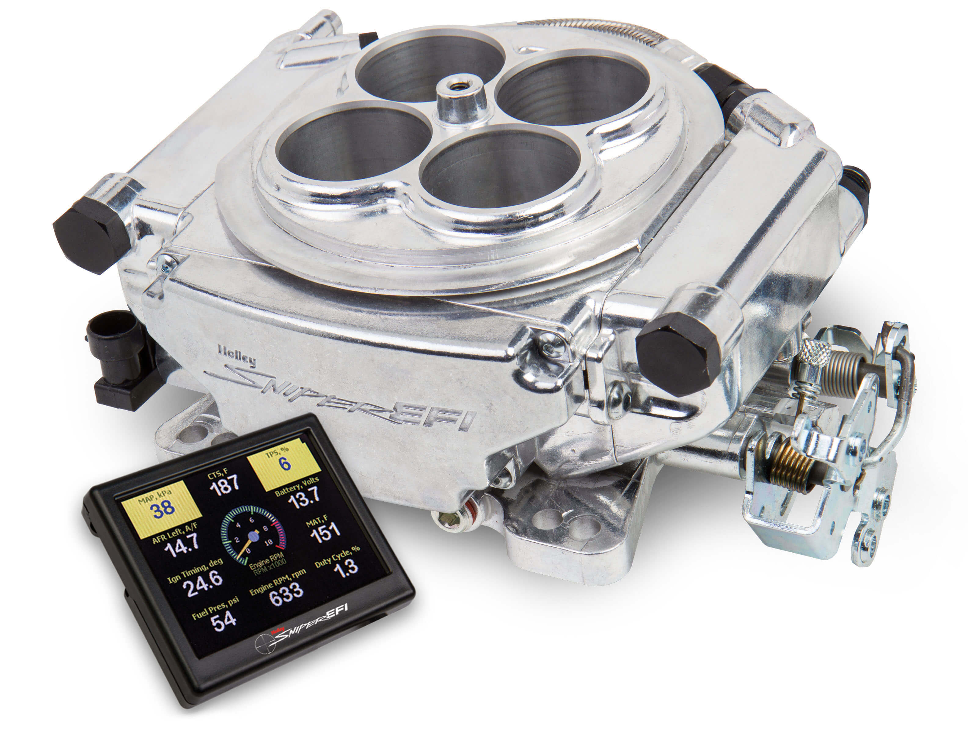 Sniper Motorsports 550-512 SUPER SNIPER 8 INJ, POLISHED