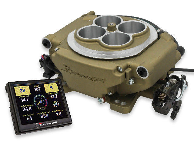 DISCONTINUED - Holley Sniper EFI HOLLEY SNIPER EFI SELF-TUNING KIT - CLASSIC GOLD 550-516
