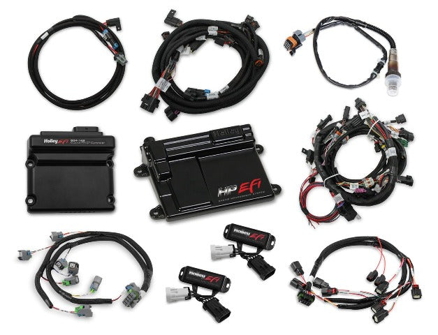 Holley EFI 550-625 FORD COYOTE HP KIT, BOSCH O2, USCAR INJ